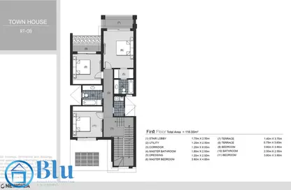 Twin House - 4 Bedrooms - 4 Bathrooms for sale in New Giza - Cairo Alexandria Desert Road - 6 October City - Giza