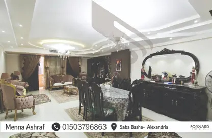Apartment - 4 Bedrooms - 3 Bathrooms for sale in Khalil Mutran St. - Saba Basha - Hay Sharq - Alexandria Apartment - 4 Bedrooms - 3 Bathrooms for sale in Khalil Mutran St. - Saba Basha - Hay Sharq - Alexandria
