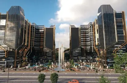 Office Space - Studio - 1 Bathroom for sale in Uni Tower - Downtown Area - New Capital City - Cairo