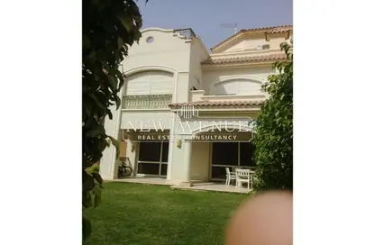 Twin House - 4 Bedrooms - 4 Bathrooms for sale in Al Patio 2 - North Investors Area - New Cairo City - Cairo