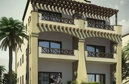 Chalet - 4 Bedrooms - 4 Bathrooms for sale in Lasirena Palm Beach - Al Ain Al Sokhna - Suez