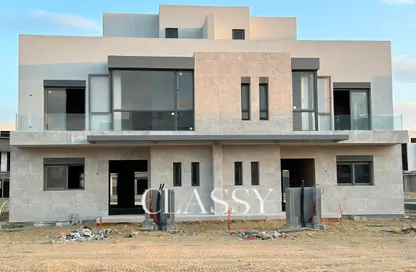 Twin House - 3 Bedrooms - 3 Bathrooms for sale in Al Karma Gates - New Zayed City - Sheikh Zayed City - Giza
