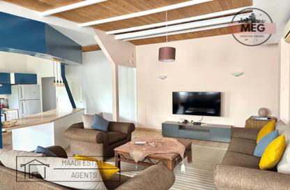 Penthouse - 3 Bedrooms - 3 Bathrooms for rent in Sarayat Al Maadi - Hay El Maadi - Cairo