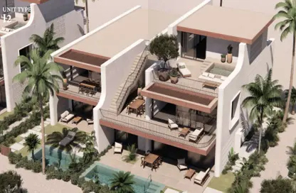 Chalet - 3 Bedrooms - 4 Bathrooms for sale in Ramla Lakeside - Qesm Ad Dabaah - North Coast