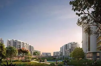 Apartment - 2 Bedrooms - 1 Bathroom for sale in Park Side Residence - Zed Towers - Sheikh Zayed Compounds - Sheikh Zayed City - Giza