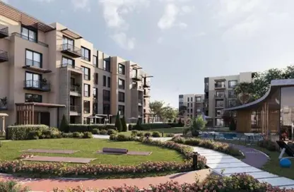 Apartment - 2 Bedrooms - 2 Bathrooms for sale in Garden Lakes - 6 October Compounds - 6 October City - Giza