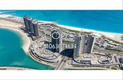 Apartment - 1 Bedroom - 1 Bathroom for sale in The Gate Towers - New Alamein City - Al Alamein - North Coast