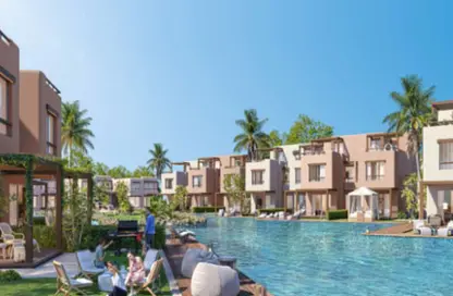 Chalet - 2 Bedrooms - 2 Bathrooms for sale in Hacienda Waters - Qesm Ad Dabaah - North Coast