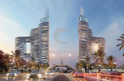 شاليه - 3 غرف نوم - 3 حمامات للبيع في نورث ايدج تاورز - مدينة العلمين الجديدة - العلمين - الساحل الشمالي