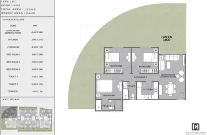 Apartment - 3 Bedrooms - 2 Bathrooms for sale in 8th District - Obour City - Qalyubia