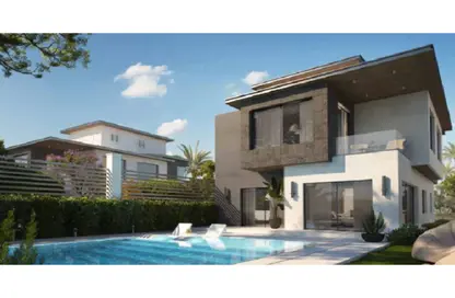Villa - 4 Bedrooms - 5 Bathrooms for sale in Creek Town - The 1st Settlement - New Cairo City - Cairo