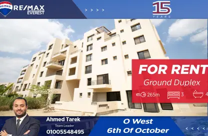 Apartment - 4 Bedrooms - 4 Bathrooms for rent in O West - 6 October Compounds - 6 October City - Giza