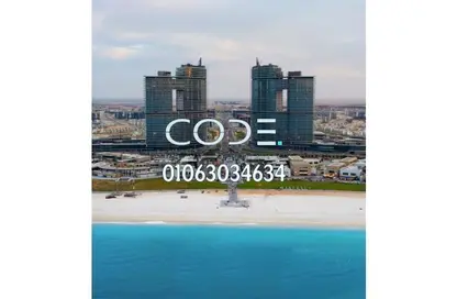 Apartment - Studio - 1 Bathroom for sale in The Gate Towers - New Alamein City - Al Alamein - North Coast