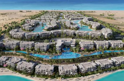 شاليه - 2 غرف نوم - 2 حمامات للبيع في مارسيليا بيتش 5 - راس الحكمة - الساحل الشمالي