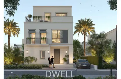 Villa - 4 Bedrooms - 3 Bathrooms for sale in Belle Vie - New Zayed City - Sheikh Zayed City - Giza