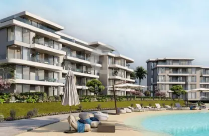Chalet - 2 Bedrooms - 2 Bathrooms for sale in Seashore - Ras Al Hekma - North Coast