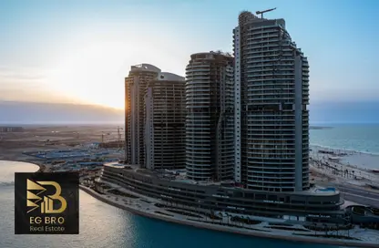 Apartment - 2 Bedrooms - 2 Bathrooms for sale in New Alamein City - Al Alamein - North Coast