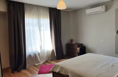 Apartment - 1 Bedroom - 1 Bathroom for rent in Palm Hills Village Gate - South Investors Area - New Cairo City - Cairo