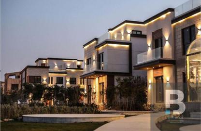 Twin House - 5 Bedrooms - 5 Bathrooms for sale in Azzar - 5th Settlement Compounds - The 5th Settlement - New Cairo City - Cairo