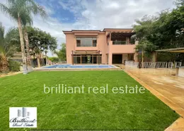 Villa - 5 Bedrooms - 4 Bathrooms for rent in Lake View - 5th Settlement Compounds - The 5th Settlement - New Cairo City - Cairo