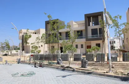 Twin House - 4 Bedrooms - 4 Bathrooms for sale in Lake West - Sheikh Zayed Compounds - Sheikh Zayed City - Giza