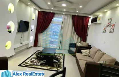 شقة - 2 غرف نوم - 1 حمام للايجار في طريق الجيش - كليوباترا - حي شرق - الاسكندرية