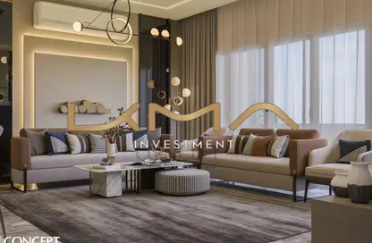 Apartment - 2 Bedrooms - 2 Bathrooms for sale in Lake View Residence - 5th Settlement Compounds - The 5th Settlement - New Cairo City - Cairo