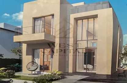 Twin House - 4 Bedrooms - 3 Bathrooms for sale in O West - 6 October Compounds - 6 October City - Giza
