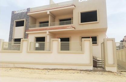 Twin House - 6 Bedrooms - 6 Bathrooms for sale in 9th District - Sheikh Zayed City - Giza