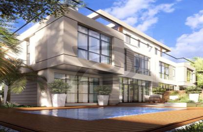 Twin House - 4 Bedrooms - 4 Bathrooms for sale in Saada Compound - New Cairo City - Cairo