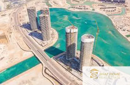 شاليه - غرفة نوم - 2 حمامات للبيع في نورث ايدج تاورز - مدينة العلمين الجديدة - العلمين - الساحل الشمالي