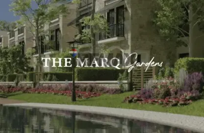 Townhouse - 4 Bedrooms - 3 Bathrooms for sale in The MarQ Gardens - 5th Settlement Compounds - The 5th Settlement - New Cairo City - Cairo