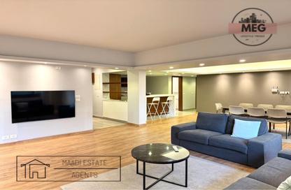 Apartment - 3 Bedrooms - 3 Bathrooms for rent in Street 214 - Degla - Hay El Maadi - Cairo