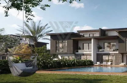 Twin House - 3 Bedrooms - 4 Bathrooms for sale in Creek Town - The 1st Settlement - New Cairo City - Cairo