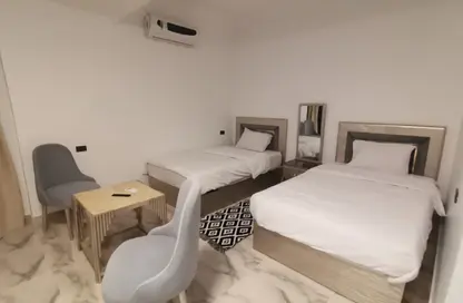 Apartment - Studio - 1 Bathroom for rent in American University Housing District - 5th Settlement Compounds - The 5th Settlement - New Cairo City - Cairo