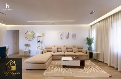 Apartment - 2 Bedrooms - 1 Bathroom for rent in El Rehab Extension - Al Rehab - New Cairo City - Cairo