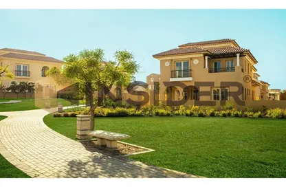 Townhouse - 4 Bedrooms - 4 Bathrooms for sale in Garden Residence - Hyde Park - New Cairo City - Cairo