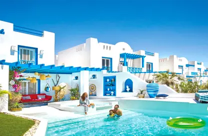 Twin House - 3 Bedrooms - 4 Bathrooms for sale in Mountain View - Ras Al Hekma - North Coast
