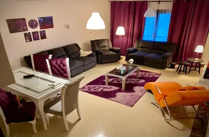 Duplex - 2 Bedrooms - 3 Bathrooms for rent in Porto New Cairo - 5th Settlement Compounds - The 5th Settlement - New Cairo City - Cairo