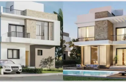 فيلا - 4 غرف نوم - 5 حمامات للبيع في ذا 8 - مدينة زايد الجديدة - الشيخ زايد - الجيزة