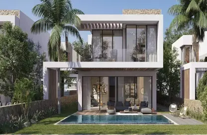Villa - 2 Bedrooms - 3 Bathrooms for sale in Azha North - Ras Al Hekma - North Coast