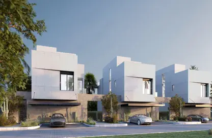 Twin House - 3 Bedrooms - 3 Bathrooms for sale in VAHA by Alkarma Developments - New Zayed City - Sheikh Zayed City - Giza