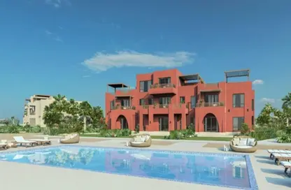 Townhouse - 3 Bedrooms - 3 Bathrooms for sale in Ancient Sands Resort - Al Gouna - Hurghada - Red Sea