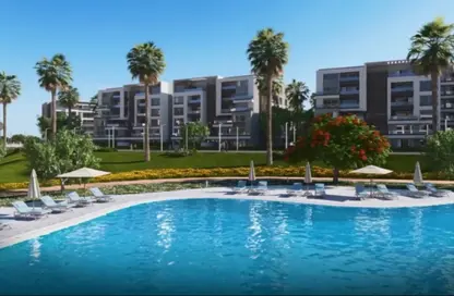 Apartment - 2 Bedrooms - 3 Bathrooms for sale in Capital Gardens   Palm Hills - Mostakbal City Compounds - Mostakbal City - Future City - Cairo