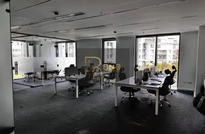 Office Space - Studio - 2 Bathrooms for rent in Hyde Park - New Cairo City - Cairo