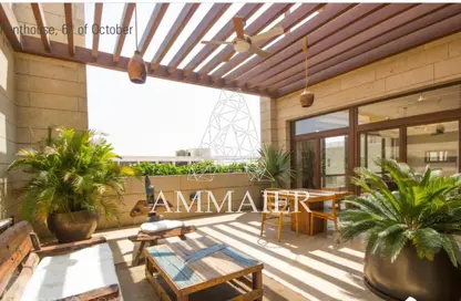 Penthouse - 3 Bedrooms - 3 Bathrooms for rent in Forty West - Sheikh Zayed Compounds - Sheikh Zayed City - Giza