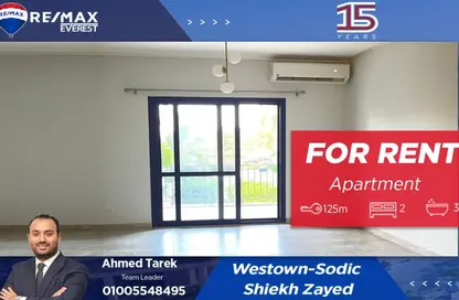 Apartment - 2 Bedrooms - 2 Bathrooms for rent in The Courtyard - 12th District - Sheikh Zayed City - Giza