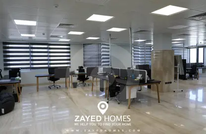 Office Space - Studio - 2 Bathrooms for rent in The portal - Beverly Hills - Sheikh Zayed Compounds - Sheikh Zayed City - Giza