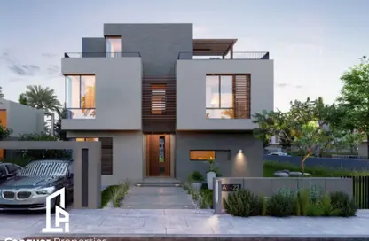 فيلا - 5 غرف نوم - 4 حمامات للبيع في كارمل - مدينة زايد الجديدة - الشيخ زايد - الجيزة