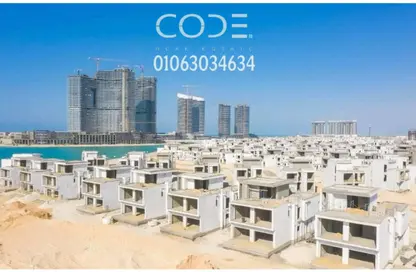 Chalet - 3 Bedrooms - 3 Bathrooms for sale in Mazarine - New Alamein City - Al Alamein - North Coast